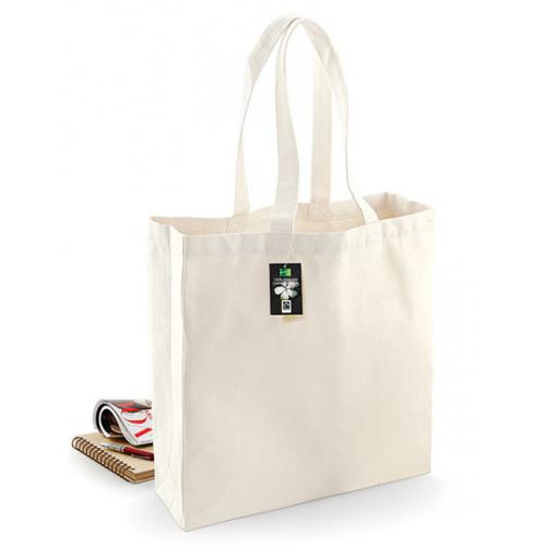 Fairtrade bavlněná nákupní taška klasik